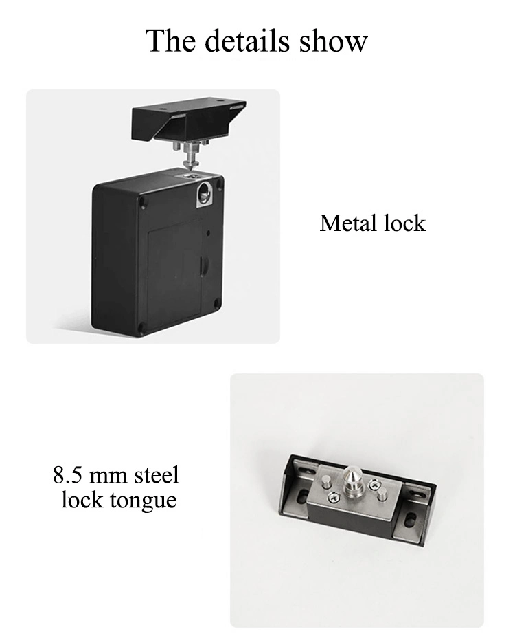 Ttlock APP RFID Locker Lock Cabinet Hidden BLE Drawer Lock