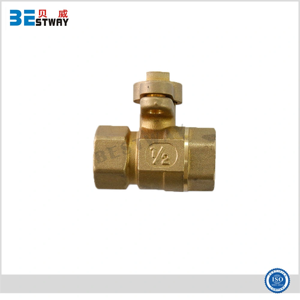 Brass Material Lockable Valve Using Padlock to Lock