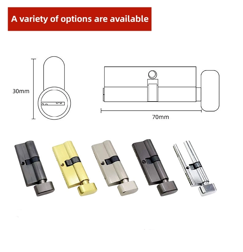 Cheap Price Cylinder Lock with Computer Keys Double Open Door Lock Cylinde