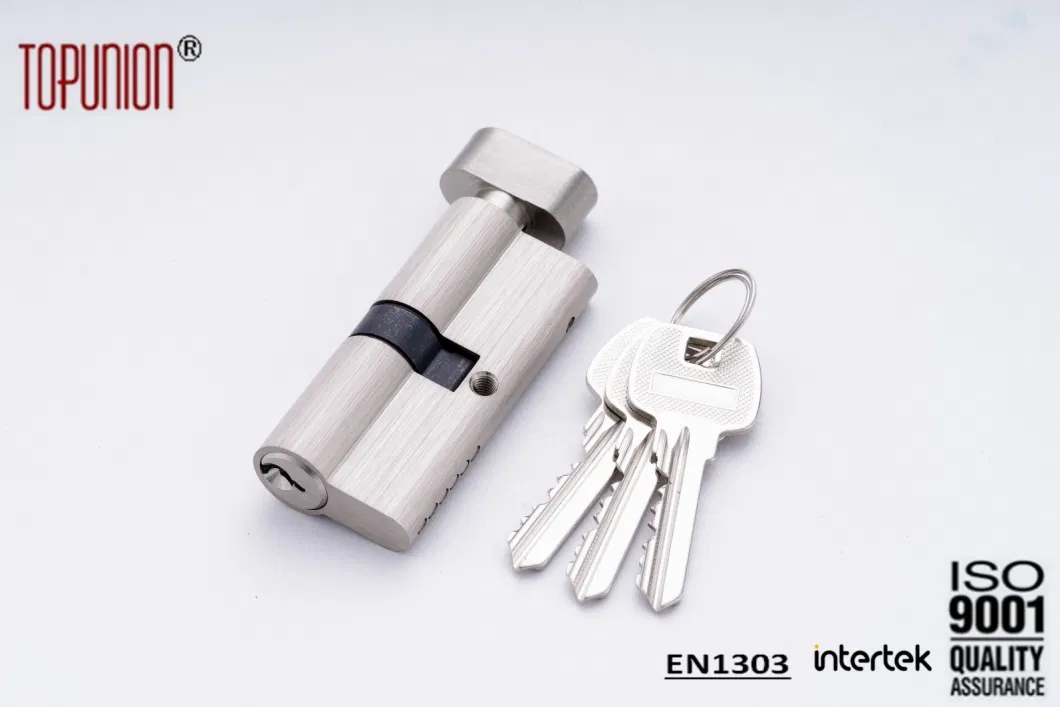 En1303 Euro Profile Securitydoor Lock Cylinder Lock with Knob