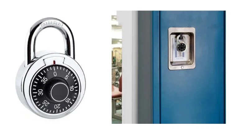 Zinc Alloy Color Rotary Dial Combination Lock for Students Chests, Cabinets or Lockers (YH1262)