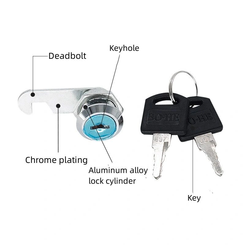 Drawer Locks Hardware Furniture Safety Tubular Cam Lock Mailbox Drawer Cupboard Locks