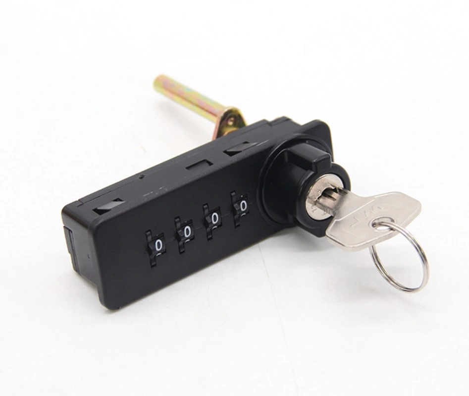 4 Digital Mechanical Numeric Combination Cabinet Lock 9525 with Code Change Position