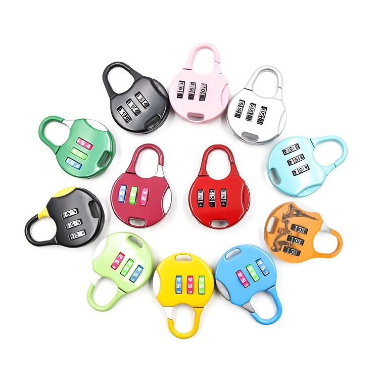 3 Combination Codes Zinc Alloy Travel Tsa Luggage Lock