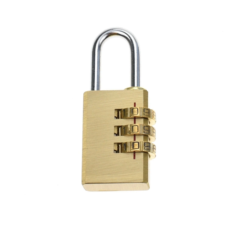 Yh10072 Large Password Padlock 3 Digit Lock Travel Luggage Wardrobe Drawer Password Lock