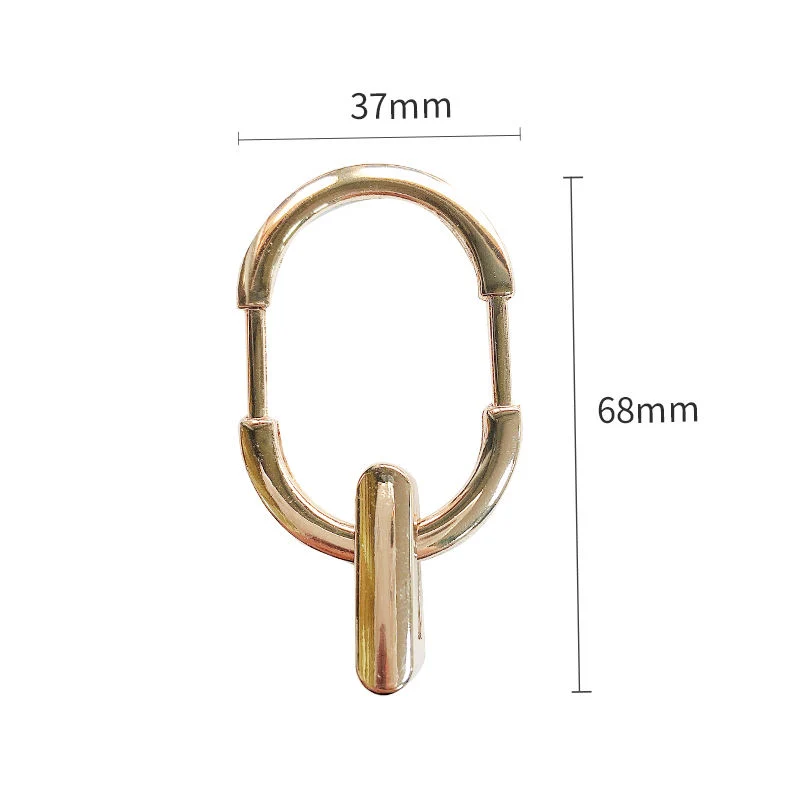 High Quality Bag Purse Hardware Closure Bag Parts Accessories Metal Clasp Turn Lock Twist Lock for Handbag