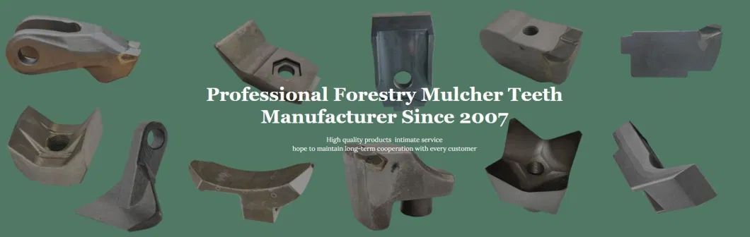 Fae Forestry Mulchers Hardfaced Replacement Hammer Hm