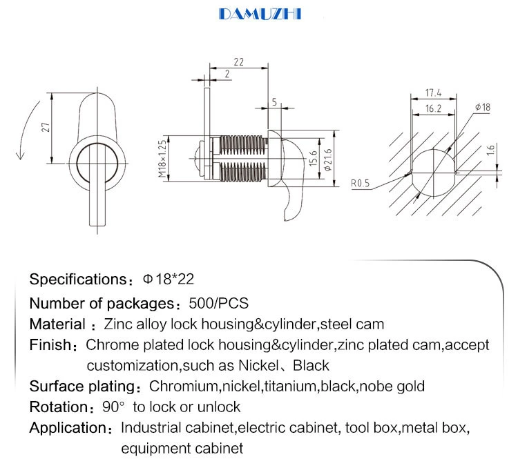 Factory Supply Electric Cabinet Industrial Tool Box Lock