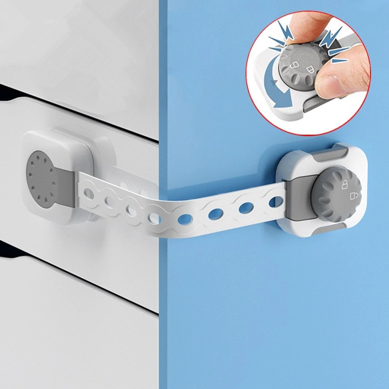 Baby Anti-Pinch Hand Cabinet Door Lock for Prevent The Refrigerator