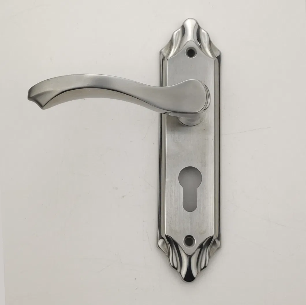 304/201 Stainless Steel Plate Hollow Tube Handle Mortise Lock (SS0115)