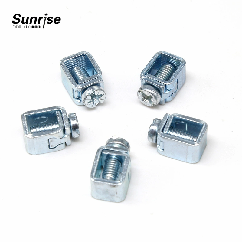 Wholesale Cable Metal Clamp Steel Terminal Screws Terminal Block with Terminal Cage