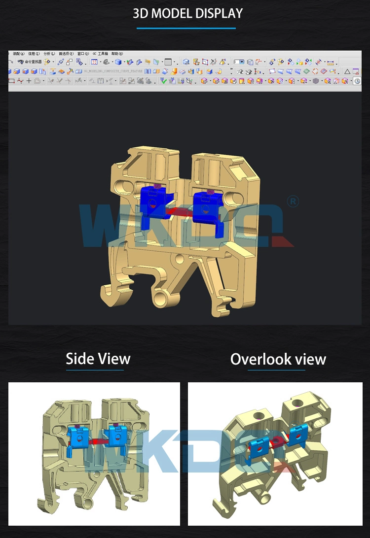 Jdk 4qv/35 Double Level Terminal Blocks