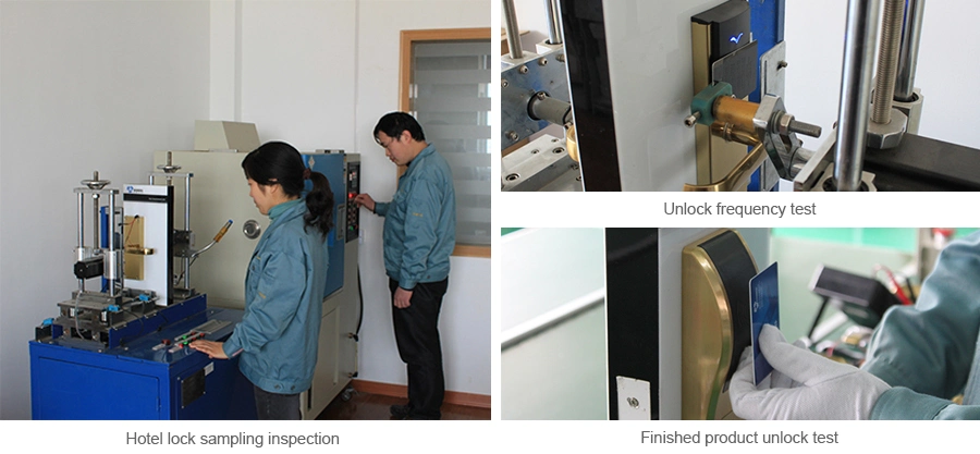 Wireless Electronic Hotel RFID Smart Door Lock with 500m Sub-GHz Long Distance Control