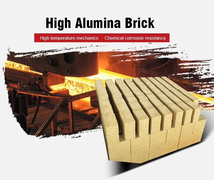 Al70% Grade High Alumina Bricks Blocks for Steel Casting Ladle Well