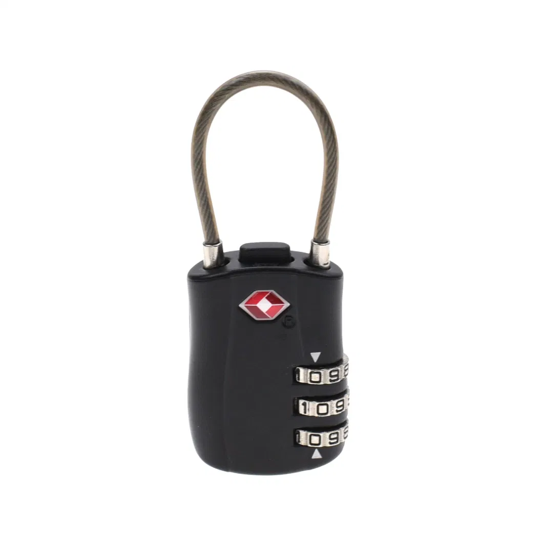 Cable Luggage Tsa Combination Lock (YH1546)