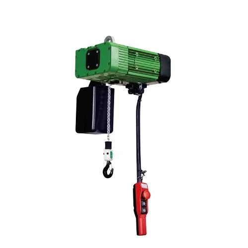 1 Ton Electric Hoist Chain Pulley Block for Lifting Goods with Double Speed