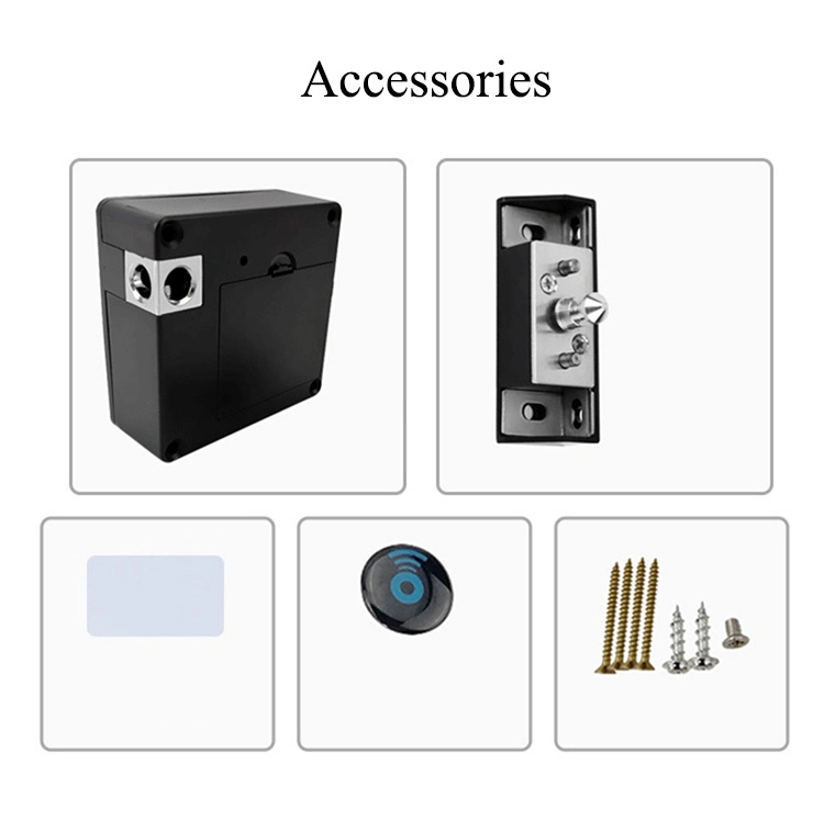 Ttlock APP RFID Locker Lock Cabinet Hidden BLE Drawer Lock