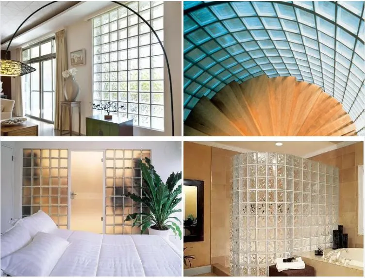 Hotel Decorative Solid Crystal Building Glass Block for Designed Colorful Wall Decoration