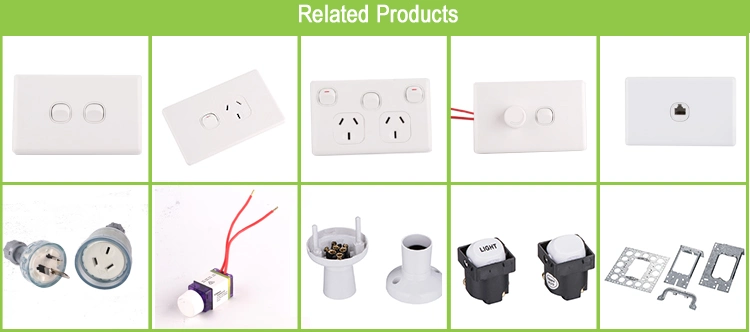 Australian Standard Electrical Wall Switch Socket Plastic Mounting Block