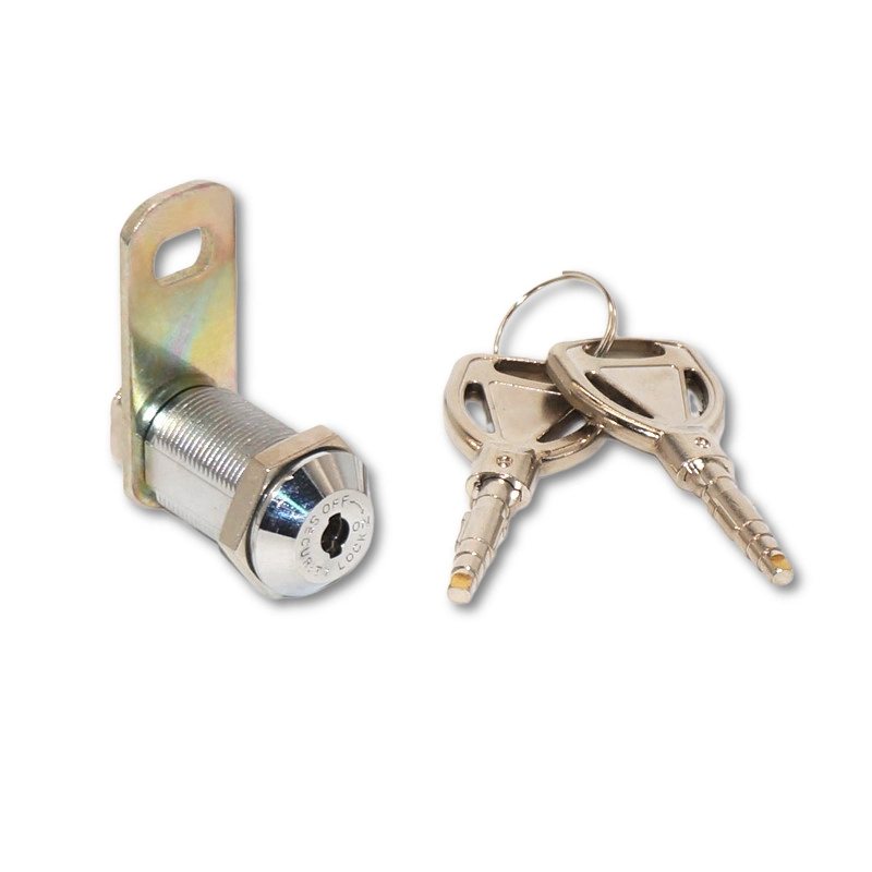 Security Key Cylinder Code Combination Metal Cabinet Handle Cam Lock