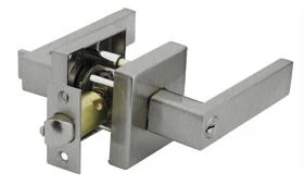 Flat Handle Passage Door Lever Lock for Interior Door Without Keys