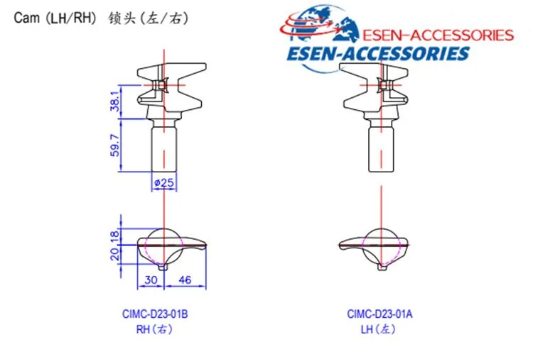 High Quality Steel Locks Specializing in The Manufacture of Transport Containers Special Accessories