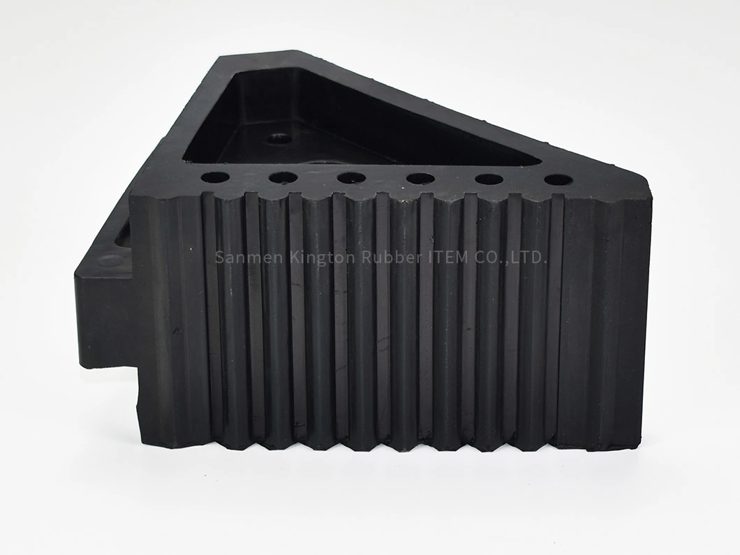 2024 Truck Rubber Wheel Chock Block with Handle