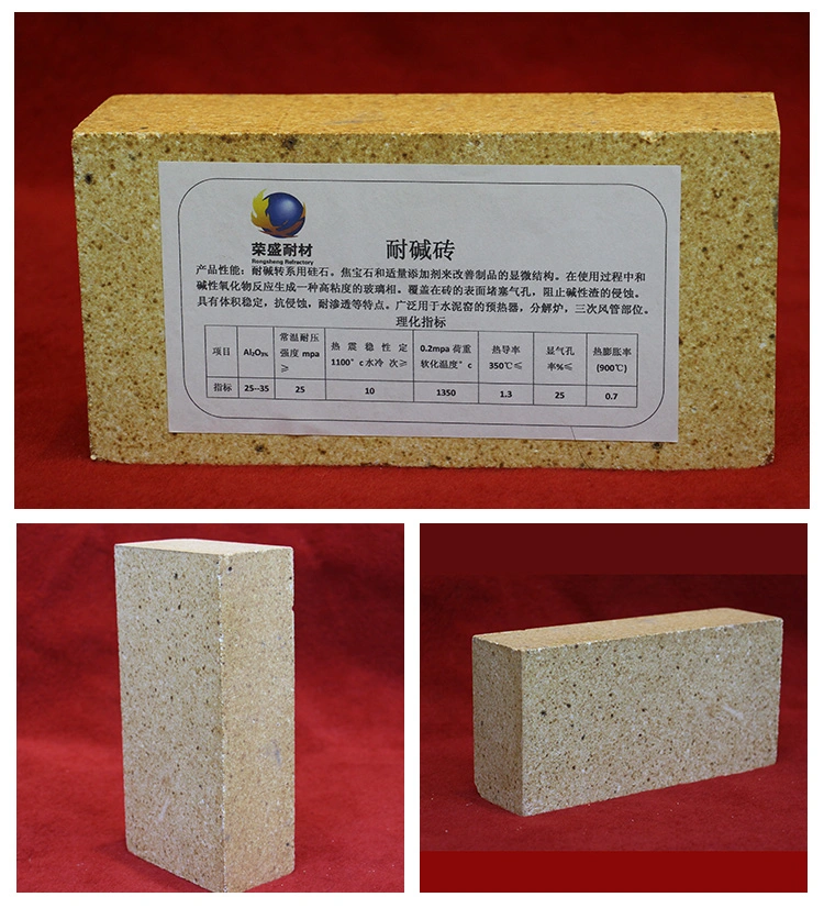 Fireproof Insulation Alkali Resistance Clay Insulating Brick Refractory Block for Coke Oven