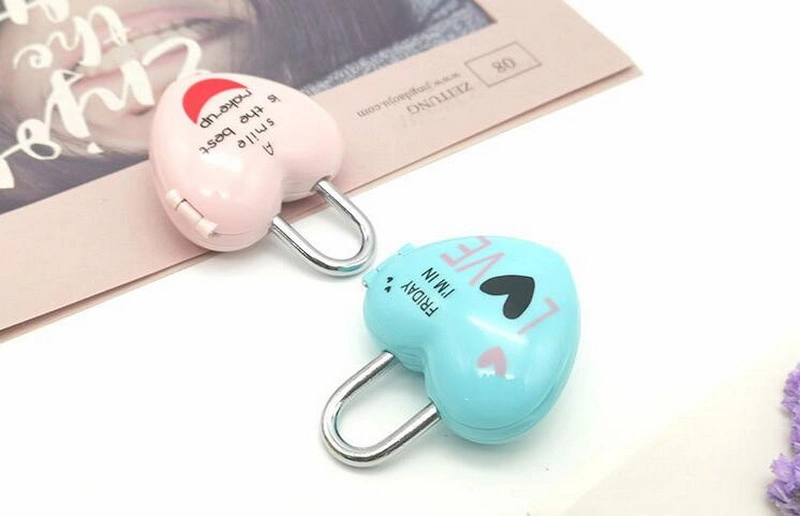 Mini Padlock Travel Suitcase Luggage Security Password Lock 3 Digit Combination Lock