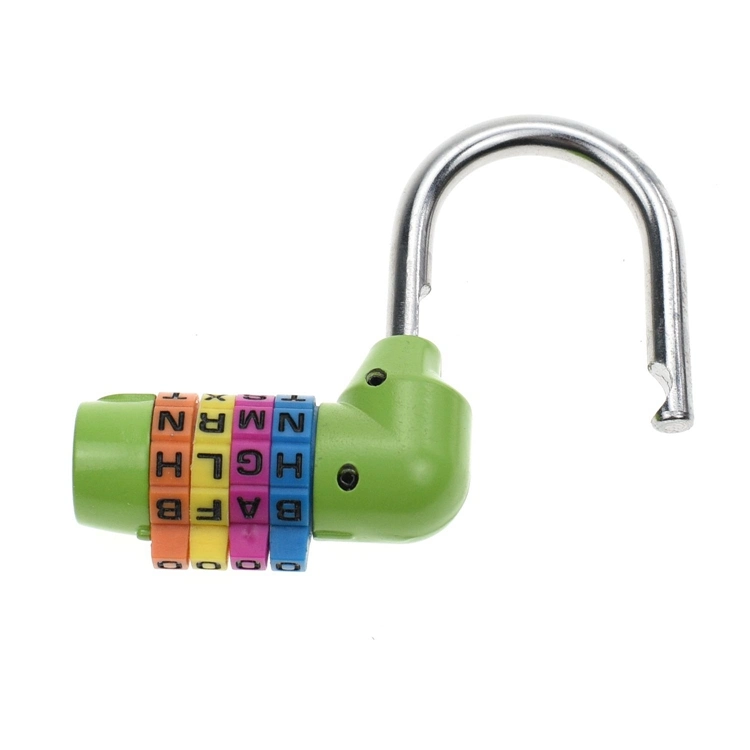 Yh8435 New Luggage U-Type Password Lock Gym Drawer, Wardrobe, Luggage, 4-Digit Password Padlock