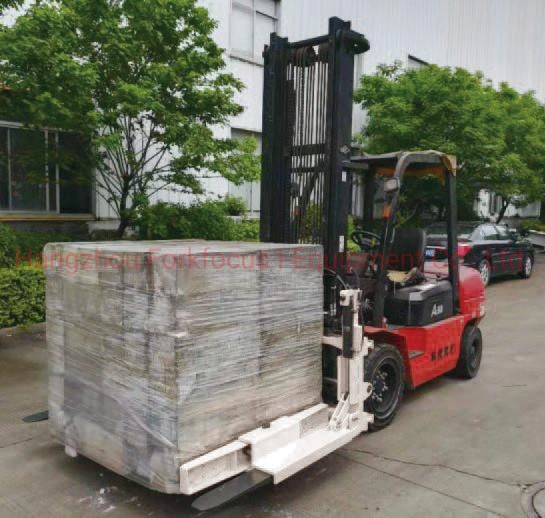 Customizable Forklift Attachment Dual-Purpose Block Clamp Forkfocus Top Quality Forklift Lift Truck Service