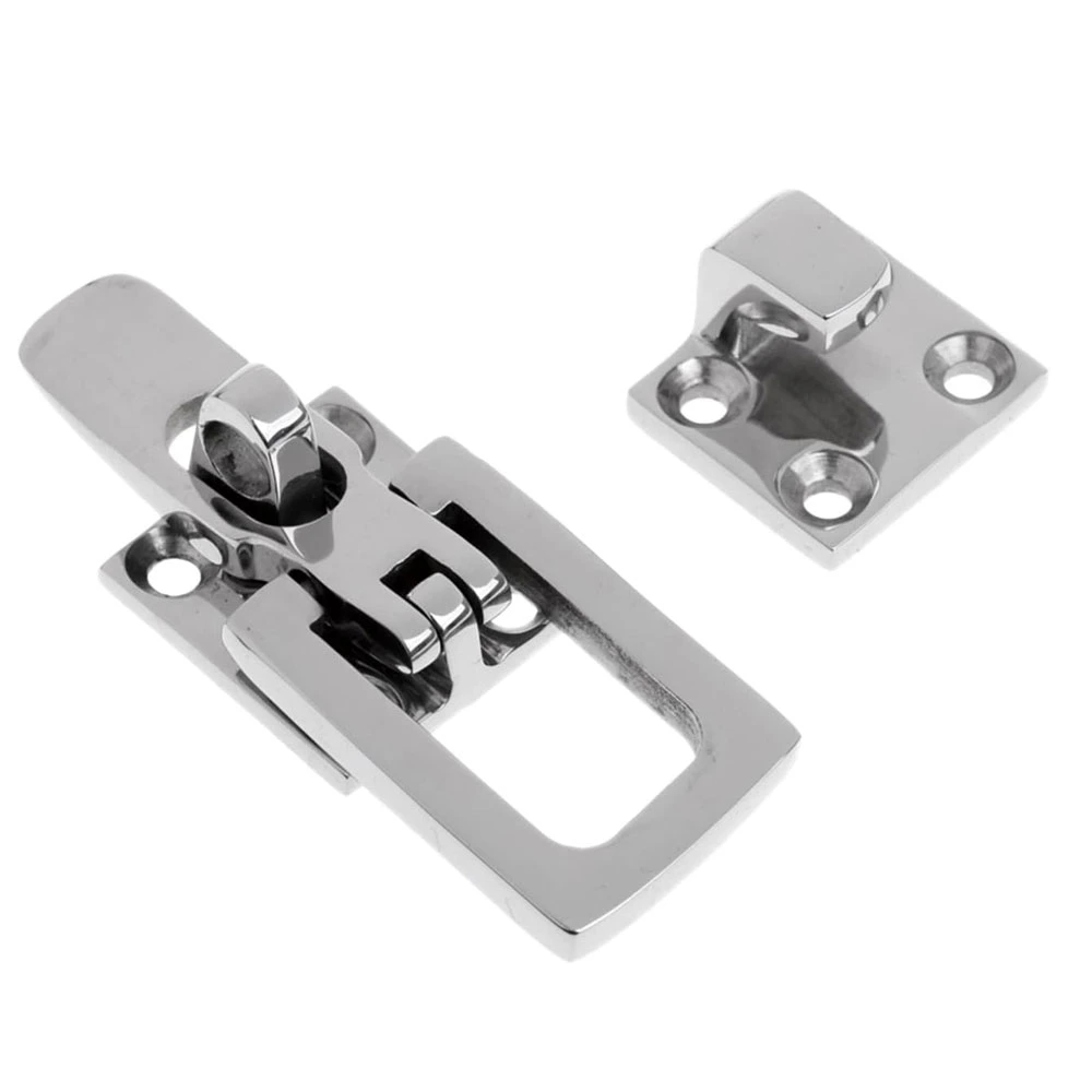 Marine Accessoriesstainless Steel 316 Boat Cabin Door Latch Anti-Rattle Boat Sliding Door Lock Latch Hasp