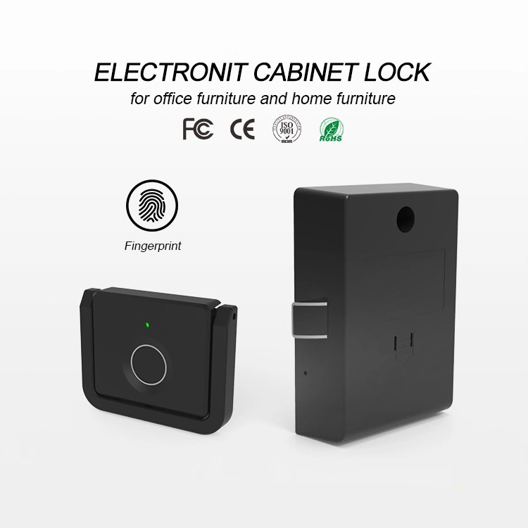 Digital Electronic Fingerprint Furniture Hardware Cabinet Safe Handle Smart Lock