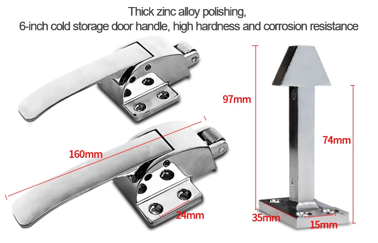 A03 Refrigerator Double Industrial Cold Room Cabinet Oven Door Handle Latch Lock