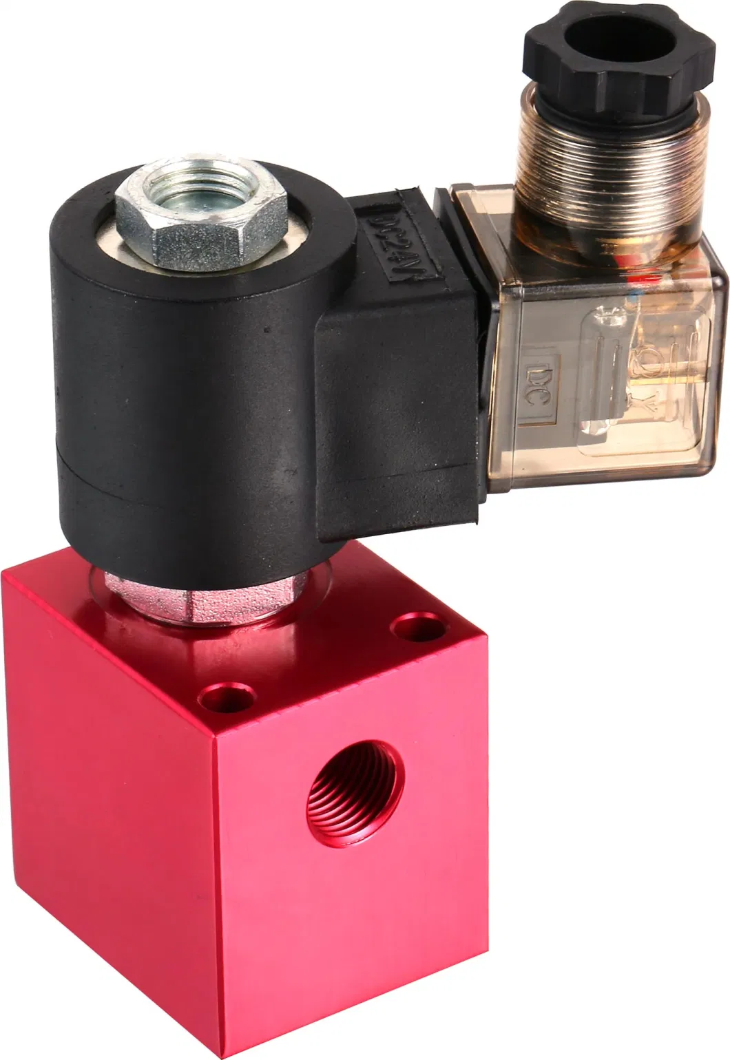 Hydraulic Manifold Block Machined Aluminum Block Solenoid Valve Block