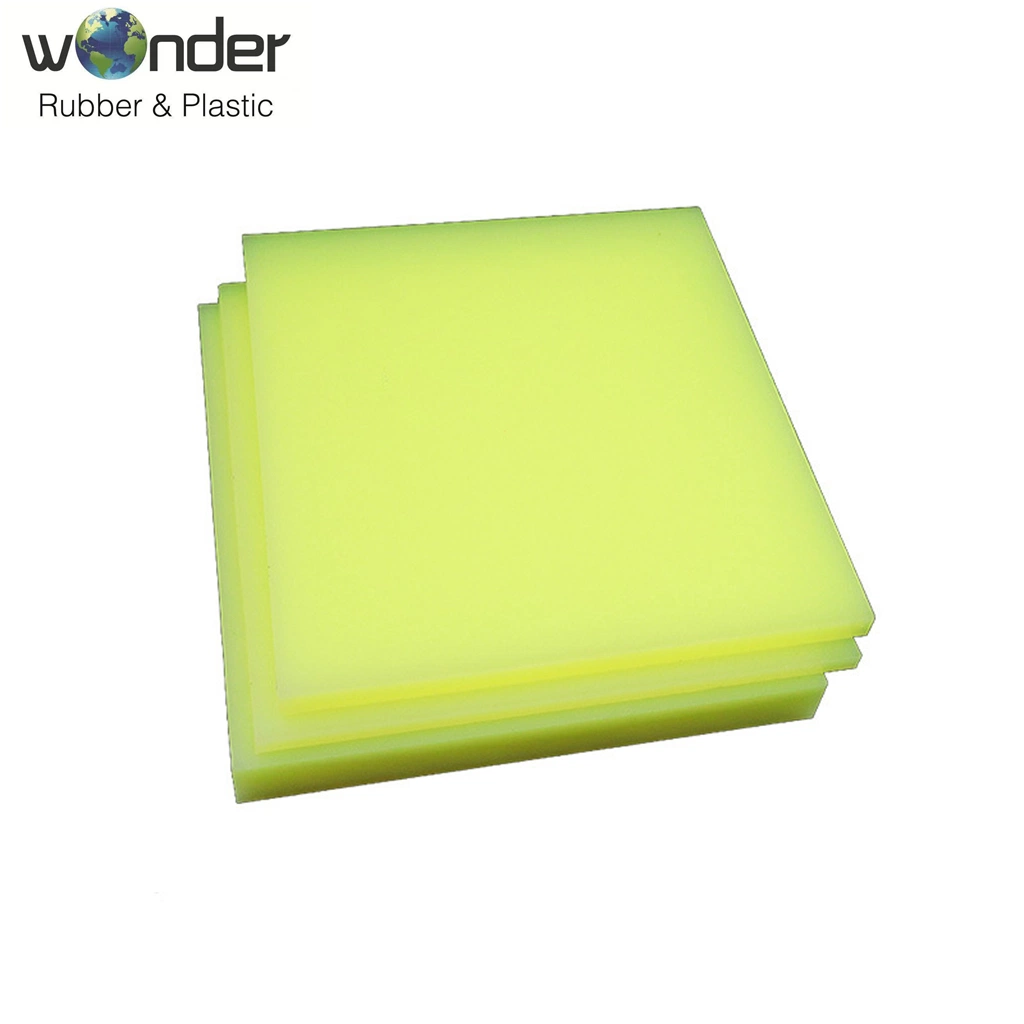 500mm*500mm*2mm High Quality Thermoplastic PU Thick Panel Polyurethane Rubber Block