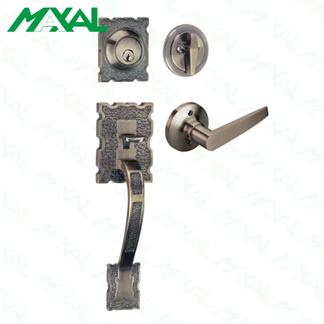 Maxal Security Grip Handle Set Combination, Population Door Lock