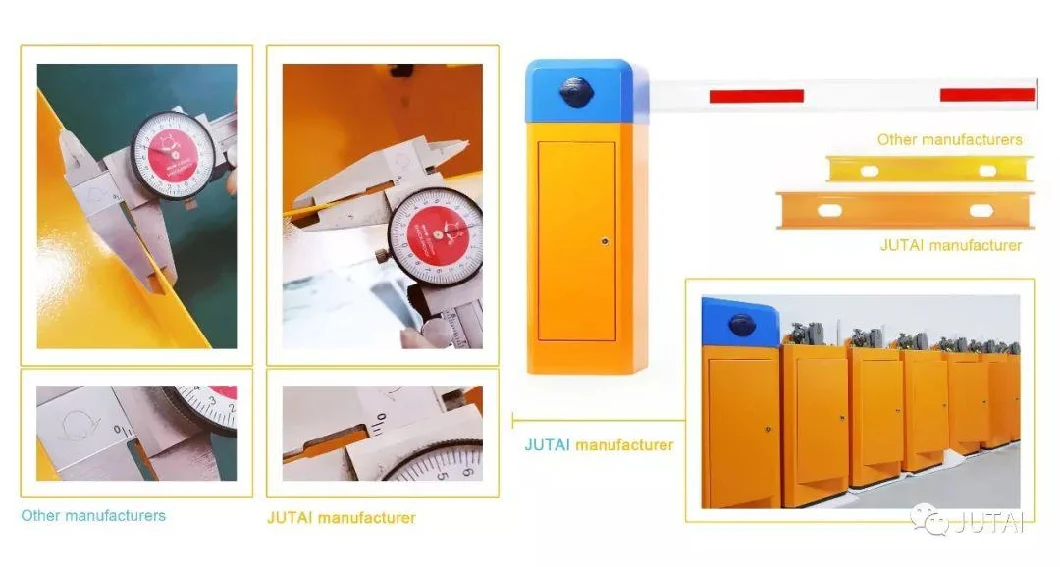 Arterial Street Access Management Aluminum Alloy High-Quality and Fast Parking Barrier Gate