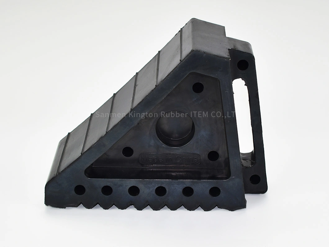 2024 Truck Rubber Wheel Chock Block with Handle