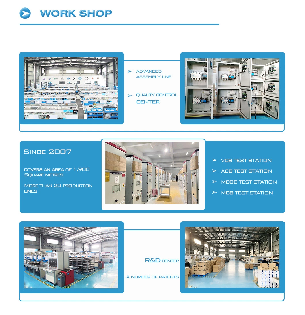 Aisikai Hot Selling ATS Panel Generator Control 380V/400V 800A 3p ATS Cabinet