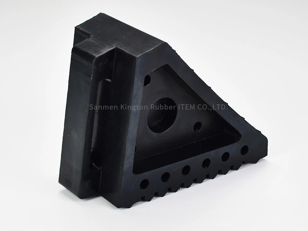 2024 Truck Rubber Wheel Chock Block with Handle