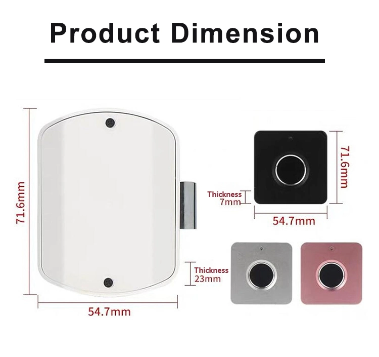 Convenience and Intelligence Smart Cabinet Lock (YDOL-0001)