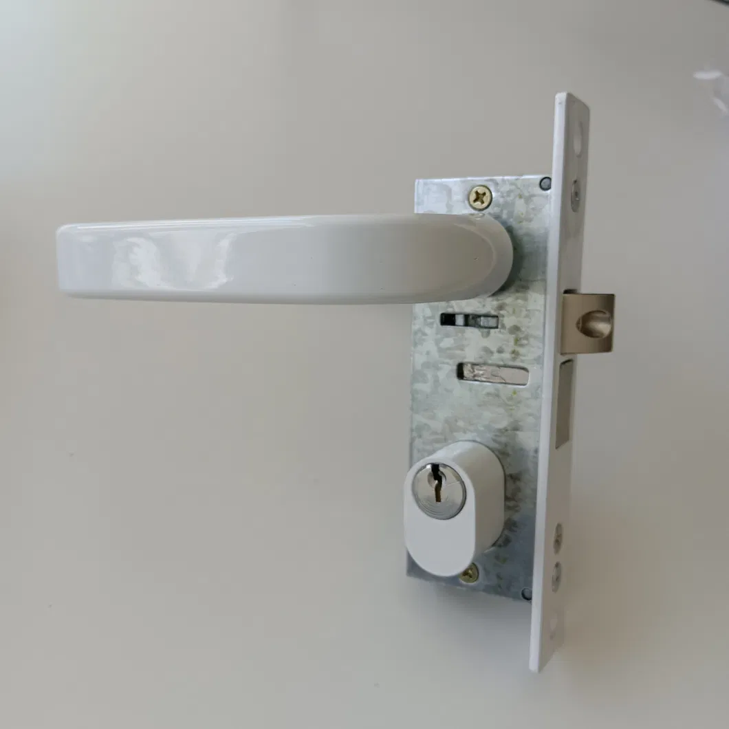 Square Sliding Door Handle Lock Mortise Lock with Aluminum Alloy