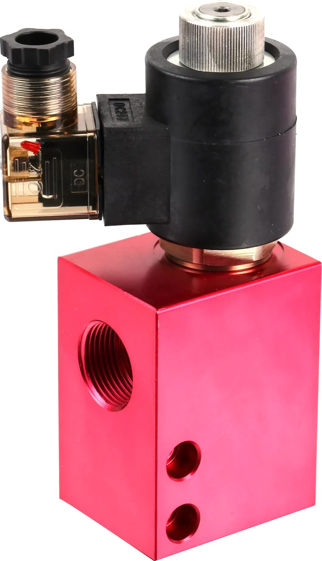 Hydraulic Manifold Block Machined Aluminum Block Solenoid Valve Block