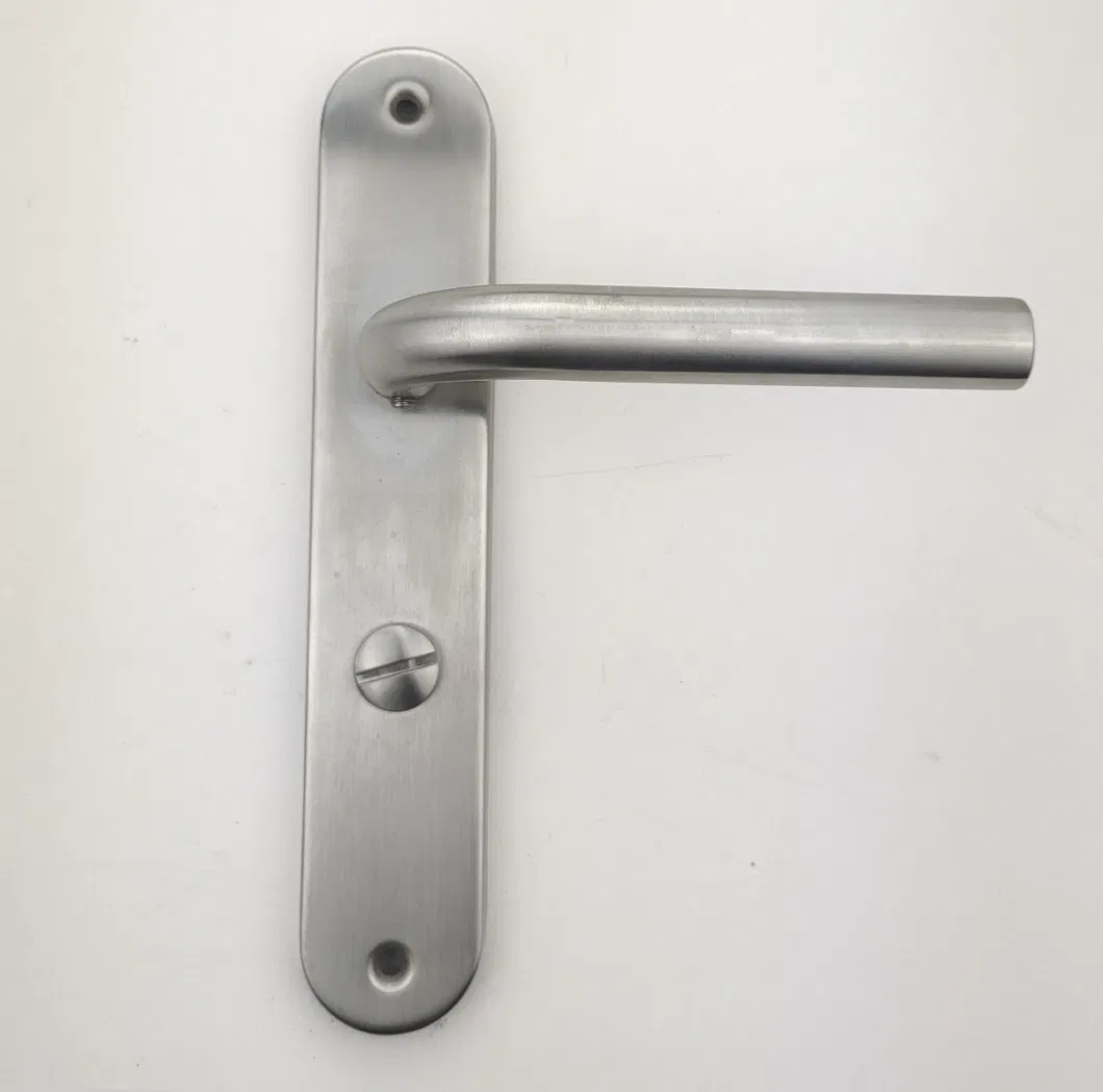 304/201 Stainless Steel Plate Hollow Tube Handle Mortise Lock (SS0115)