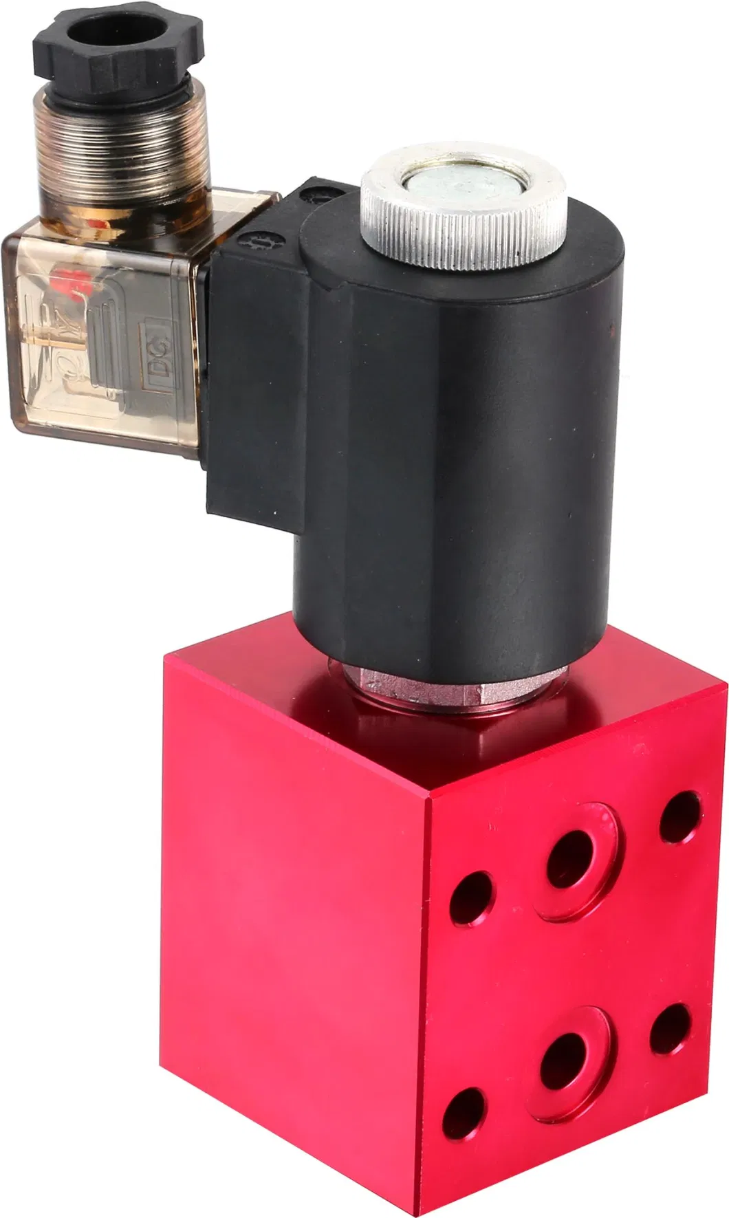 Hydraulic Manifold Block Machined Aluminum Block Solenoid Valve Block