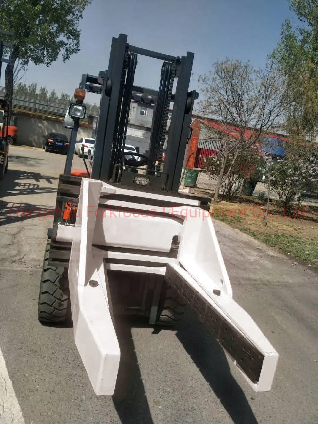 Forklift Attachment Block Clamp Forkfocus Top Quality Forklift Solutions for Block Industry