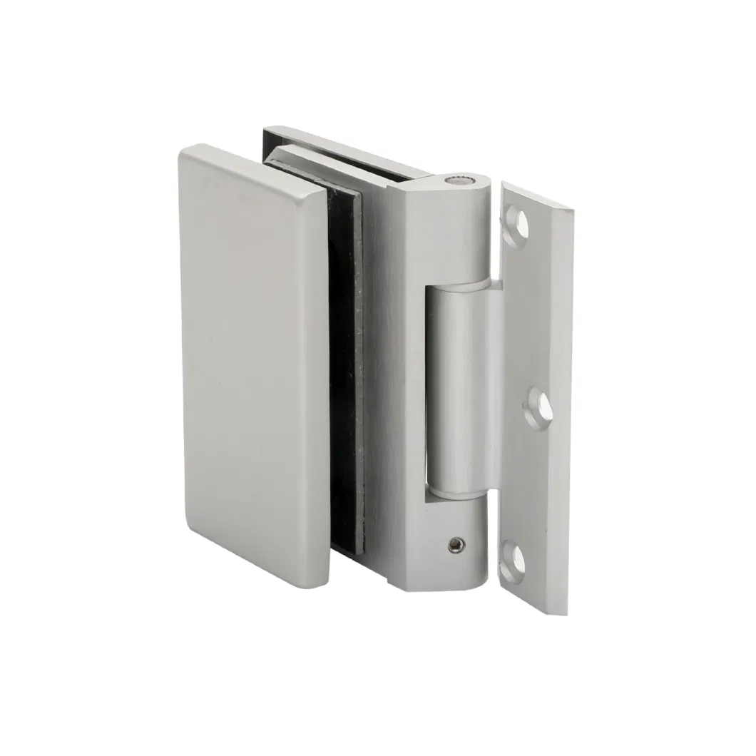 Zinc Alloy Keylock Office Toughness Glass Door Lock with Handle with Cylinder