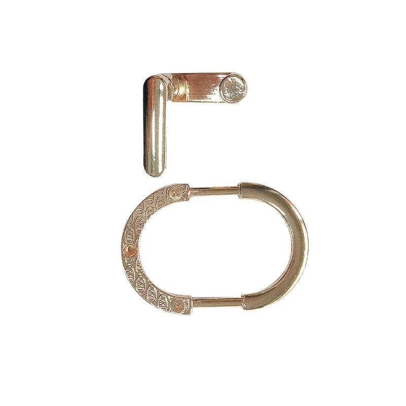 High Quality Bag Purse Hardware Closure Bag Parts Accessories Metal Clasp Turn Lock Twist Lock for Handbag