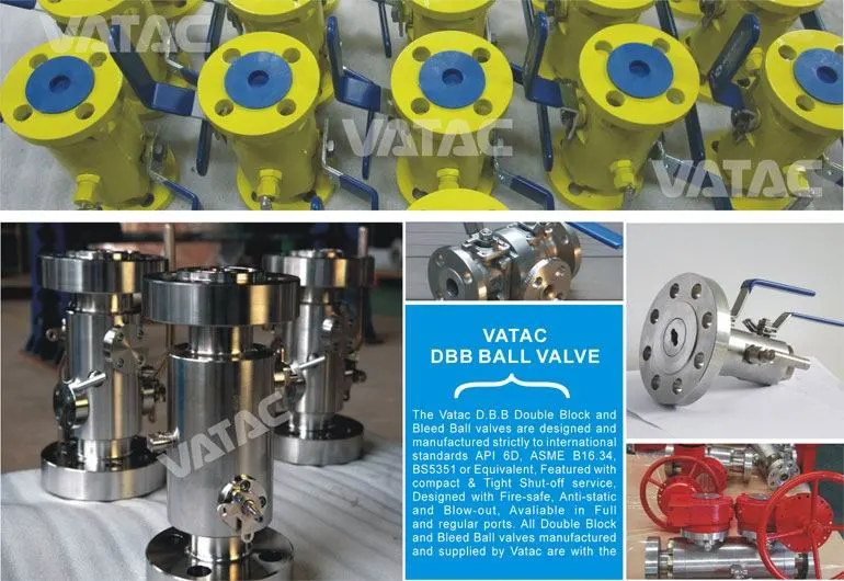 Double Block and Bleed Ball Valve